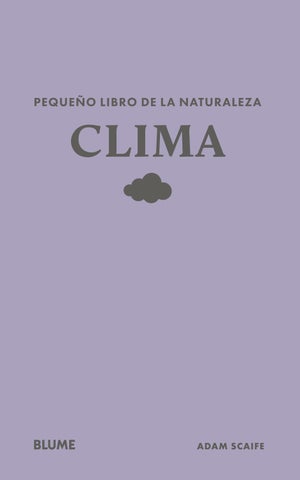 Pequeño libro de la naturaleza. Clima