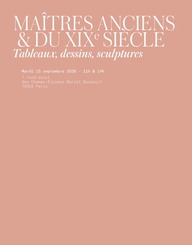 Maîtres anciens × du 19e siècle | 15.09.2026 第 3 页