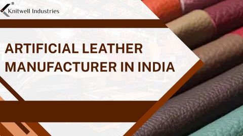 Artificial Leather Manufacturer India