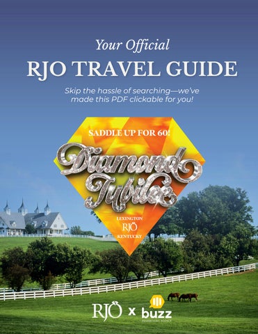 RJO Travel Guide Lexington 2026