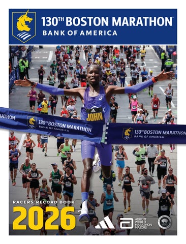 2026 Boston Marathon Racers' Record Book