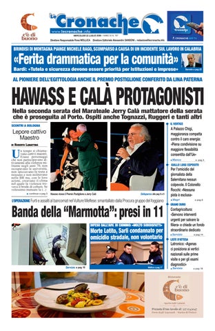 Cronache del 22 luglio 2026
