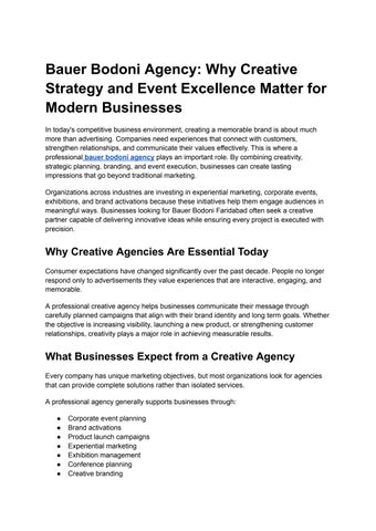 Bauer Bodoni Agency