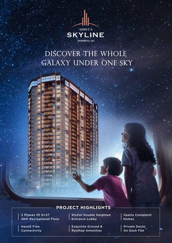 Arista Skyline Dombivli - Purely Luxurious 1 & 2 BHK Homes