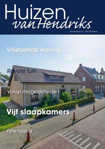 Brochure Kloosterstraat 12, Made