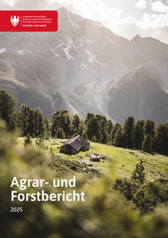 Agrar- und Forstbericht 2025