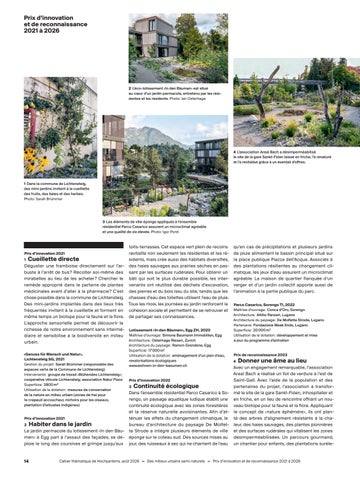 Des milieux urbains semi-naturels 第 14 页