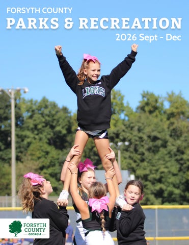 Forsyth County Parks & Recreation 2026 September - December Activity Guide