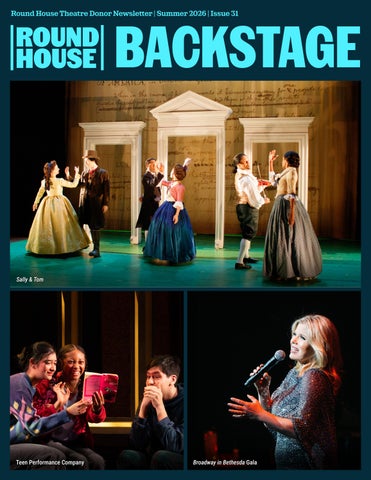 Round House Theatre Summer 2026 Newsletter