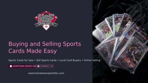 Buying and Selling Sports Cards Made Easy