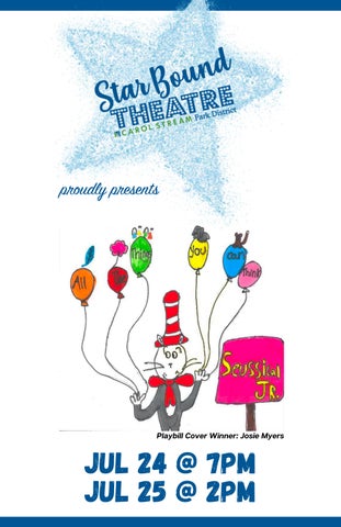 BLUE CAST Playbill