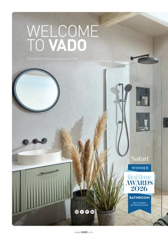 vado_uk 家具目录 · VADO 卫浴 Solutions 册 Euro July 2026 第 2 页