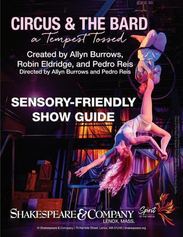 SENSORY FRIENDLY GUIDE - Circus & The Bard (2026)