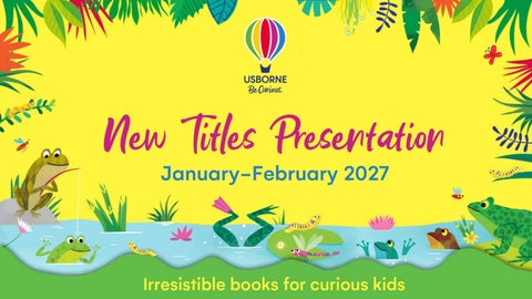 January-February 2027 New Titles Presentation