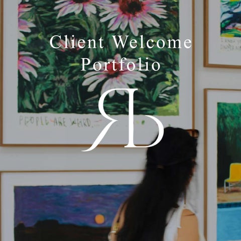 Client Welcome Portfolio