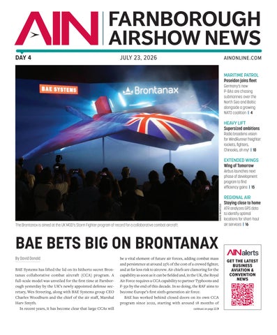 Farnborough Airshow 2026 day 4