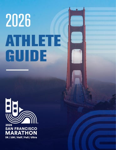 2026 San Francisco Marathon Athlete Guide