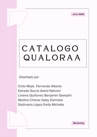 CATÁLOGO QUALORAA