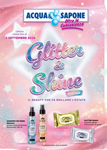 volantino glitter