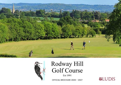 Rodway Hill Golf Course Official Brochure 2026 - 2027