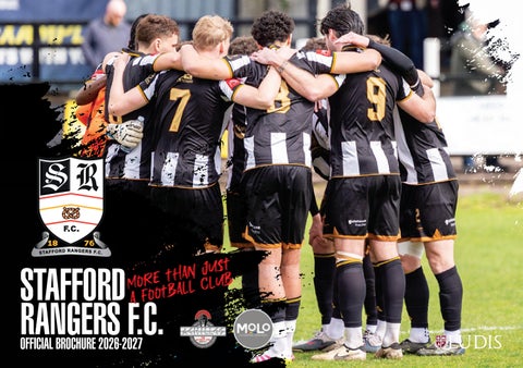 Stafford Rangers Football Club Official Brochure  2026 - 2027