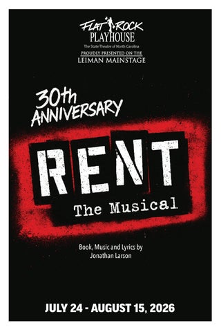 RENT PLAYBILL - DIGITAL