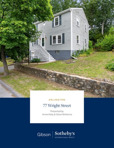 Introducing 77 Wright Street, Arlington