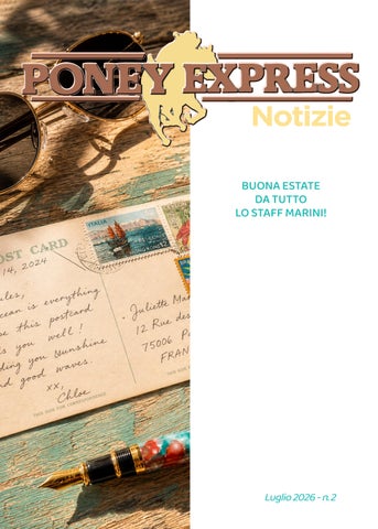 Poney Express Notizie Luglio 2026
