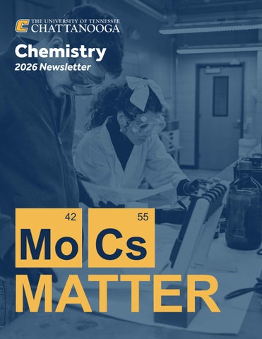 UTC | Chemistry Newsletter | Spring 2026