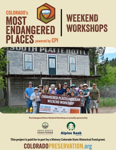 EPP Weekend Workshops