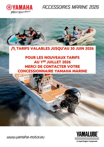 Catalogue Access Marine MàJ Tarifs JUILLET 2026 _ Site Yam Grand Public