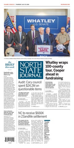 North State Journal Vol. 11, Issue 22