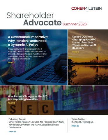 Shareholder Advocate Summer 2026