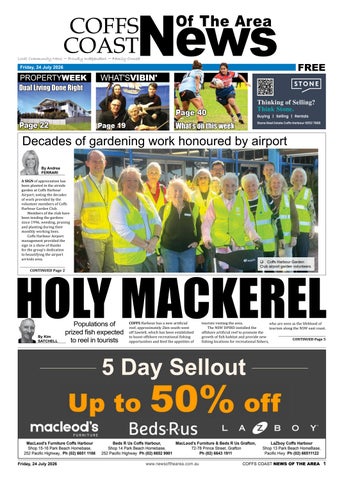 Coffs Coast News Of The Area 24 JULY 2026