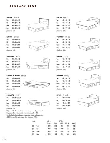Pompanoosuc Mills Pricing × Specifications 夏季 2026 v.260717.0 第 16 页