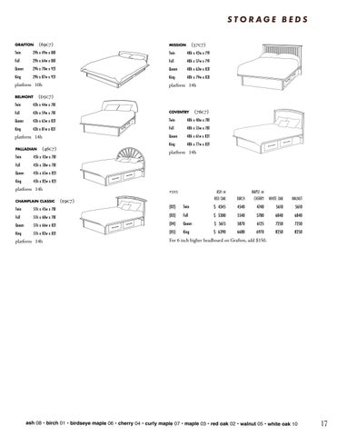 Pompanoosuc Mills Pricing × Specifications 夏季 2026 v.260717.0 第 17 页
