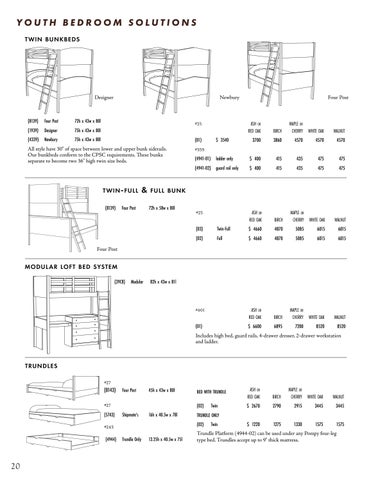 Pompanoosuc Mills Pricing × Specifications 夏季 2026 v.260717.0 第 20 页