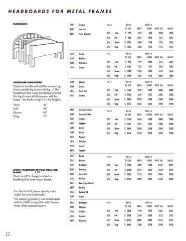 Pompanoosuc Mills Pricing × Specifications 夏季 2026 v.260717.0 第 22 页