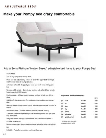Pompanoosuc Mills Pricing × Specifications 夏季 2026 v.260717.0 第 24 页