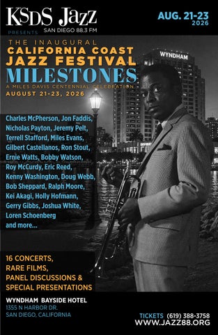 Milestones-CA Coast Jazz Festival 2026