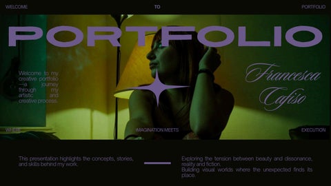 francesca cafiso- portfolio