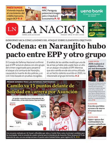 DIARIO LA NACIÓN - EDICIÓN 11.320