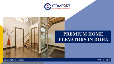 PREMIUM HOME ELEVATORS IN DOHA