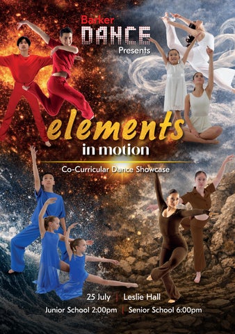 Dance Showcase Program 2026