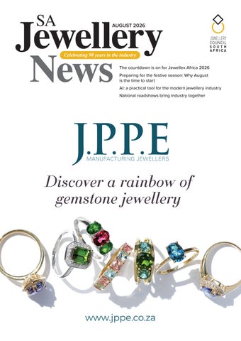 SA Jewellery News (SAJN) • August 2026