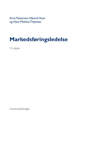 Markedsføringsledelse: 12. utgave 第 3 页