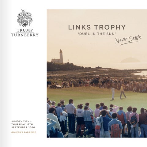 Duel in the Sun Links Trophy Brochure