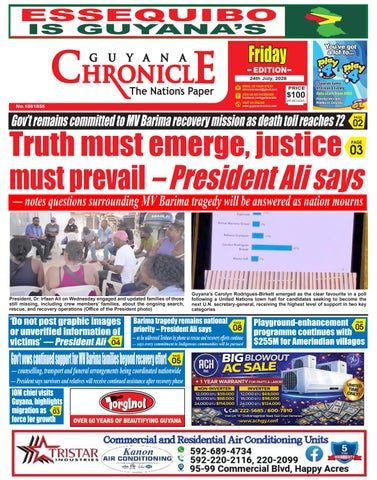 Guyana Chronicle E-Paper 24-07-2026