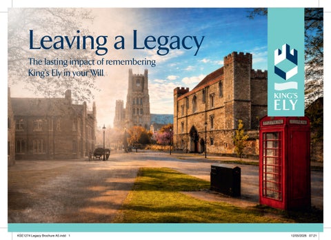 King's Ely Legacy Brochure 