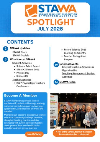 STAWA Spotlight July 